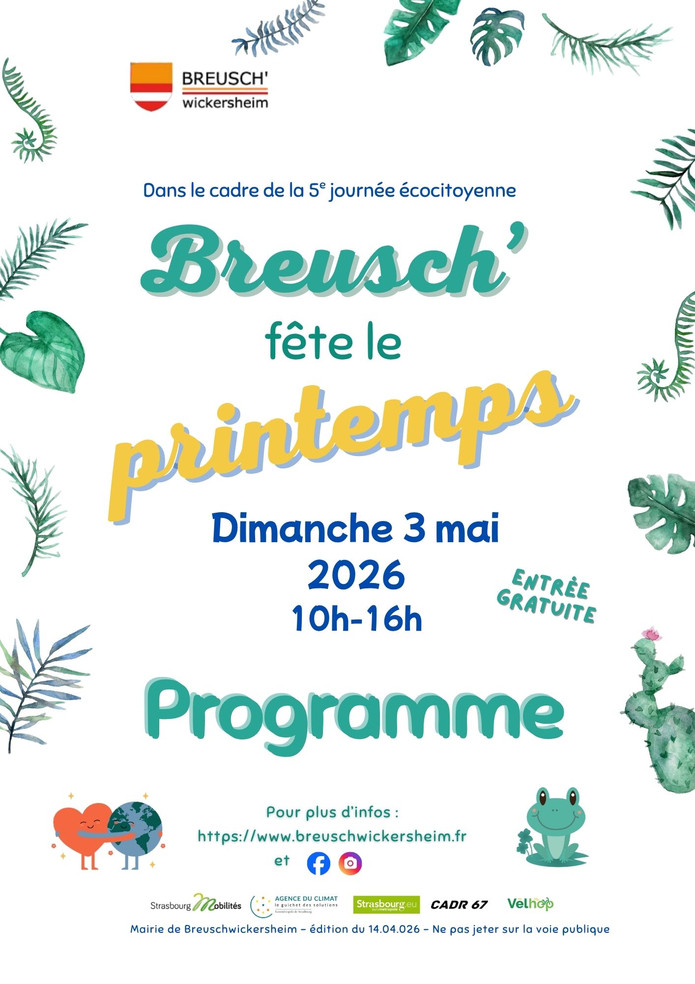 Breusch&rsquo; fête le printemps